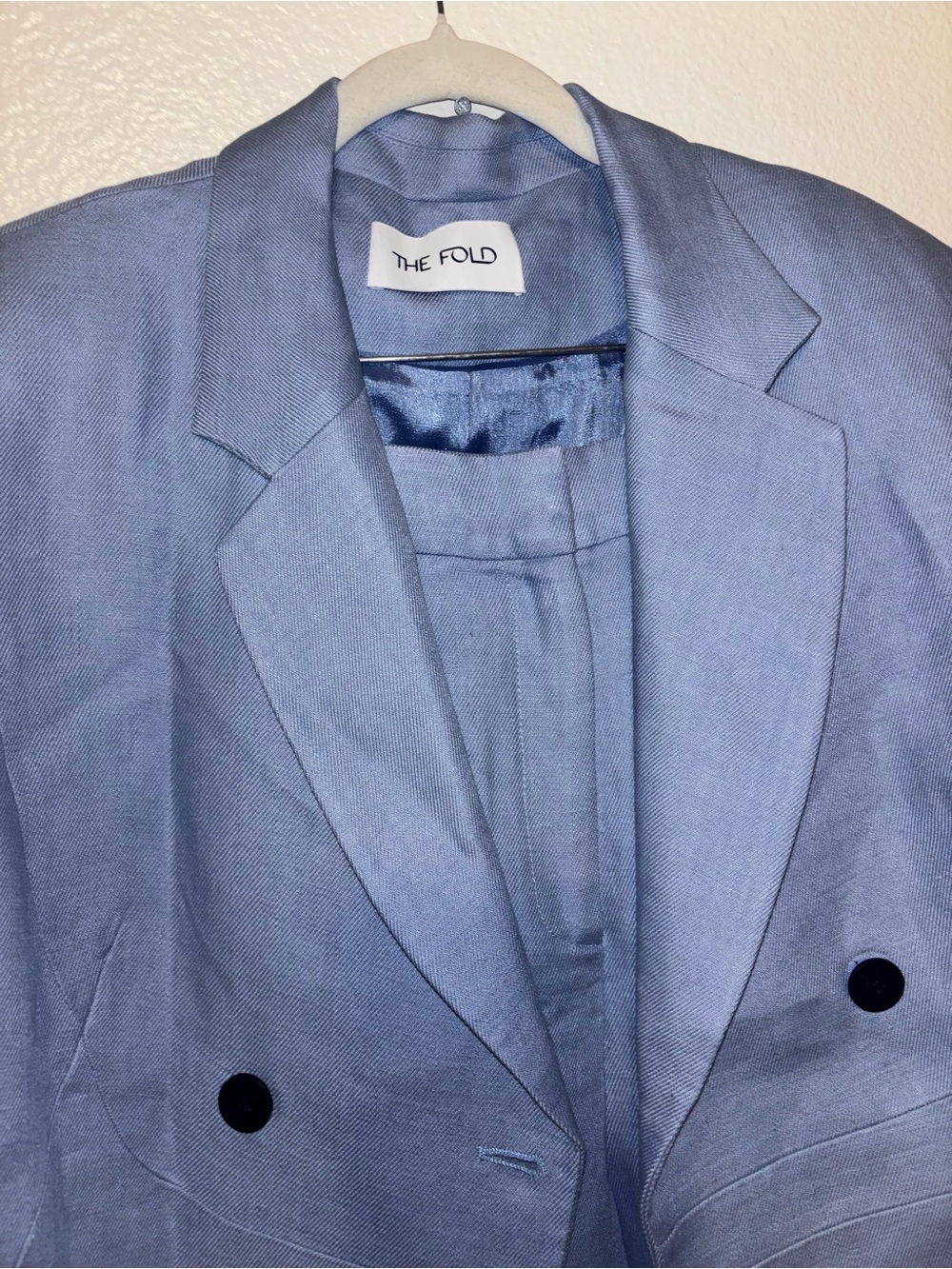 The Fold London Linen suit women size 12 - Picture 5 of 11